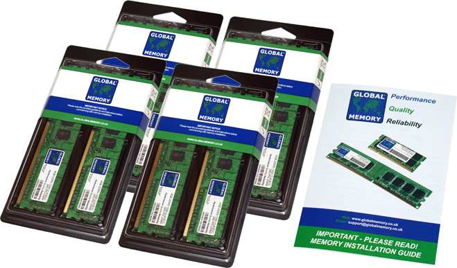 16GB (8 x 2GB) DDR3 1333MHz PC3-10600 240-PIN ECC DIMM (UDIMM) MEMORY RAM KIT FOR APPLE MAC PRO (MID 2010 - MID 2012)